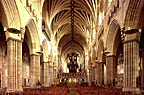 Exeter Cathedral, Devon, England. (119kb)