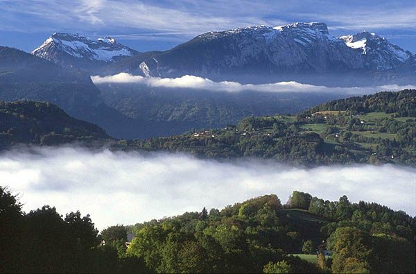 Near Les Gets, Route des Grandes-Alpes, France.