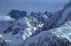 Chamonix Valley, Haute-Savoie, France. (90kb)