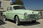 A beautifully restored 1950s Renault Fregate. (68kb)