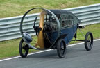 The sole surviving H�lica in running order, on the Circuit Val de Vienne. (71kb)