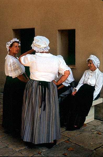 Proven�al traditions upheld in Vallauris, Alpes-Maritimes.